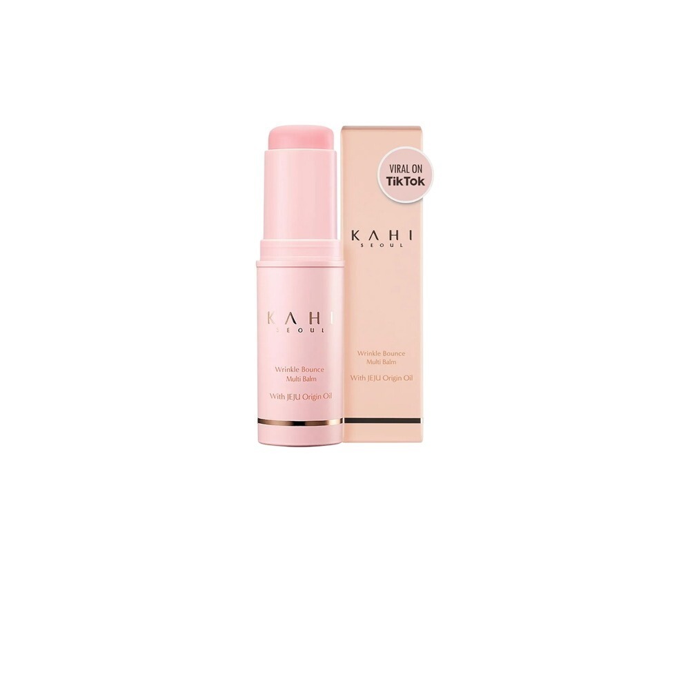 KAHI Wrinkle Bounce Multi Balm Stick - Anti-Wrinkle, Moisturizing, Jeju Oil